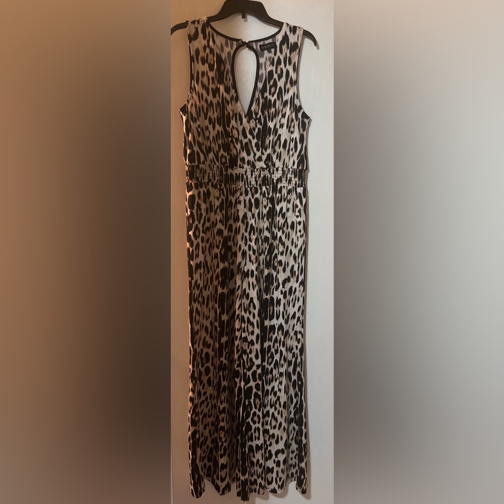 venus leopard jumpsuit size L